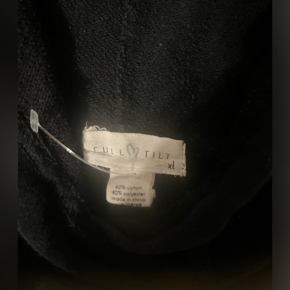 FULL TILT crop top sweater sz XL - Picture 3 of 5